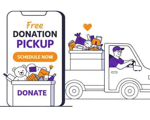 Bringfy Donation Pickup Free community initiative graphic